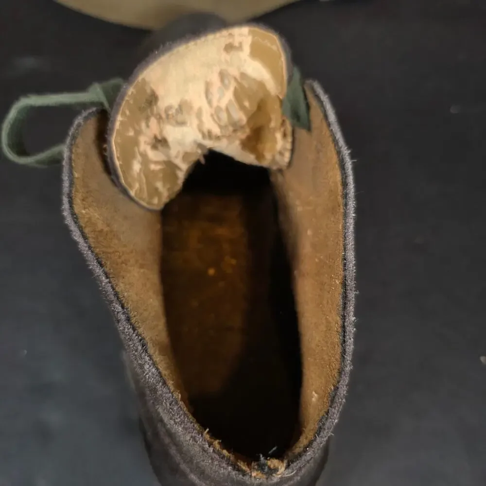 Bass Todd Olive Suede Desert Boots Chukka Olive Laces Mens Sz 9.5M